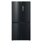 Husky French Door Fridge/Freezer In Black Stainless Steel 545L - HUS-545FDBIX